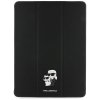 Karl Lagerfeld KLFC13RM24SAKCK iPad Air  13 2024/2025 Book Cover czarny/black Saffiano Magnetic Karl &Choupette